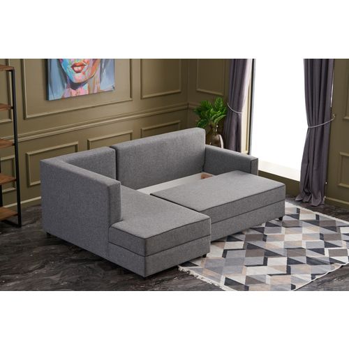 Ece Left - Sivi Ugao Sofa-Krevet slika 4