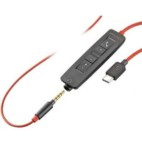 HP Poly Blackwire C3220 Stereo USB-C slušalice + torbica za nošenje, Black, 2yw 80S07AA slika 5