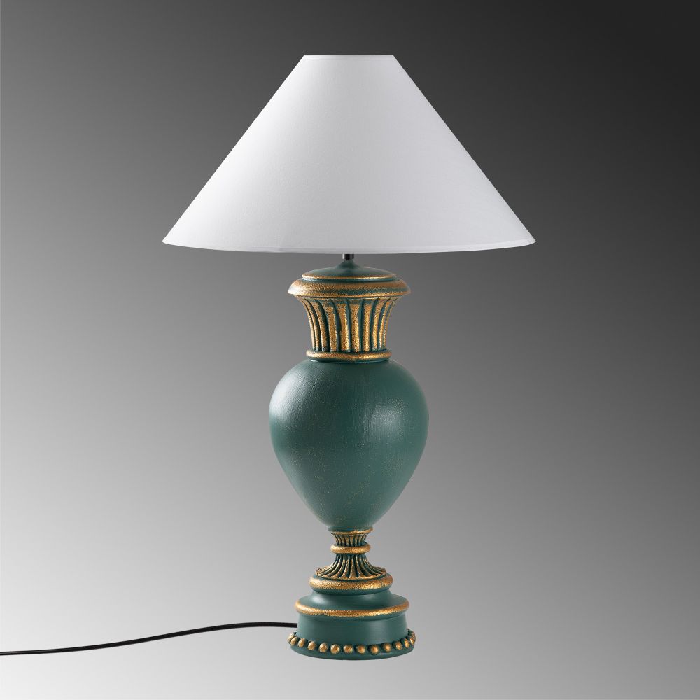 ELEGANZE-5325 Zelena i Bijela Stočna Lampa slika 6