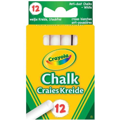 Crayola Bele Krede 12 Kom slika 1