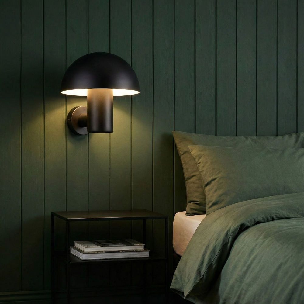Zidna Lampa Kubbe - 16000, boje: Crna slika 3