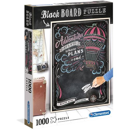 Black Board Travel puzzle 1000 kom slika 1