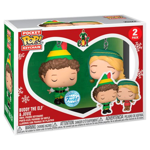 Pocket POP pack 2 keychain Elf Buddy & Jovie slika 1