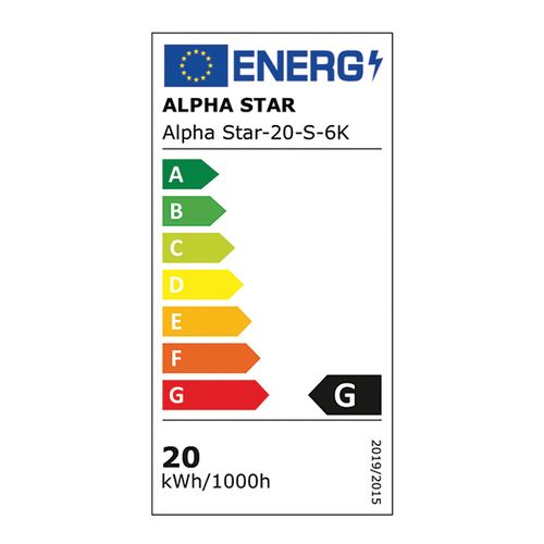 Alpha Star LED reflektor sa senzorom 20W,Hladno Beli,6000K,1400Lm slika 2