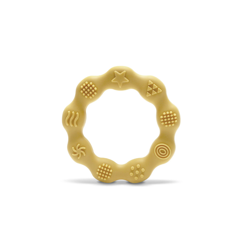Lorelli Silikonska glodalica Ring, Žuta slika 2