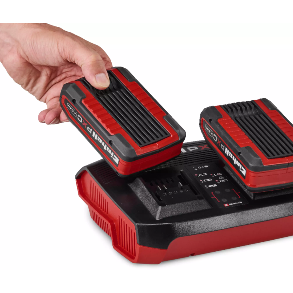 Einhell Power-X-Twincharger 4A, dupli punjač slika 2