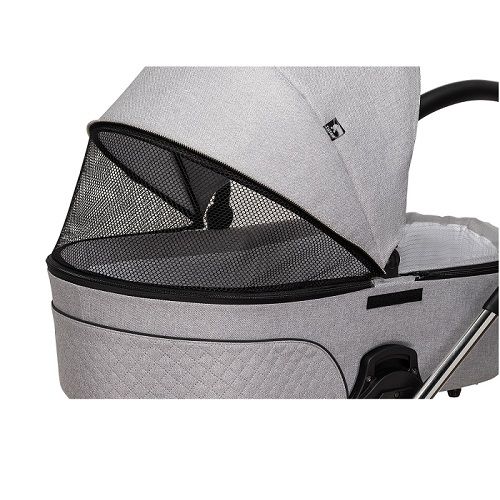 Tutek Kolica za bebe 2in1 Diamons Pro 1, Light Grey slika 4