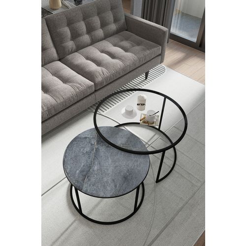 Kyoto - Transparent, Marble, Anthracite Transparent
Marble
Anthracite Coffee Table slika 3