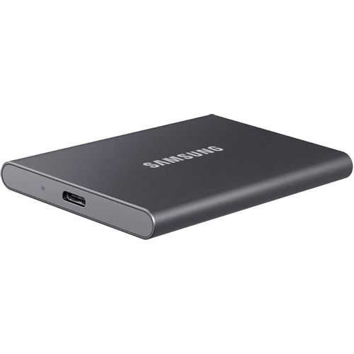 SAMSUNG Portable T7 500GB sivi eksterni SSD MU-PC500T slika 3