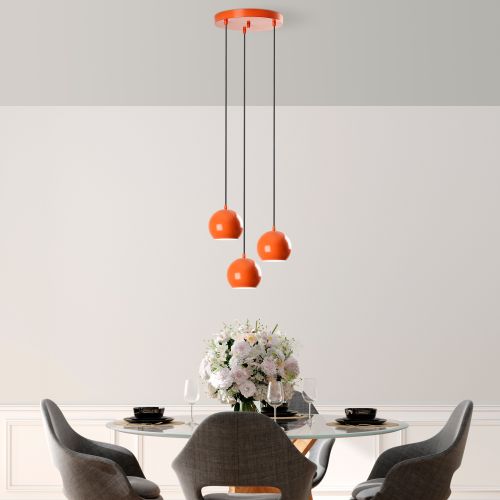 Top - 15 - 241 - 1 - Orange Orange Chandelier slika 1