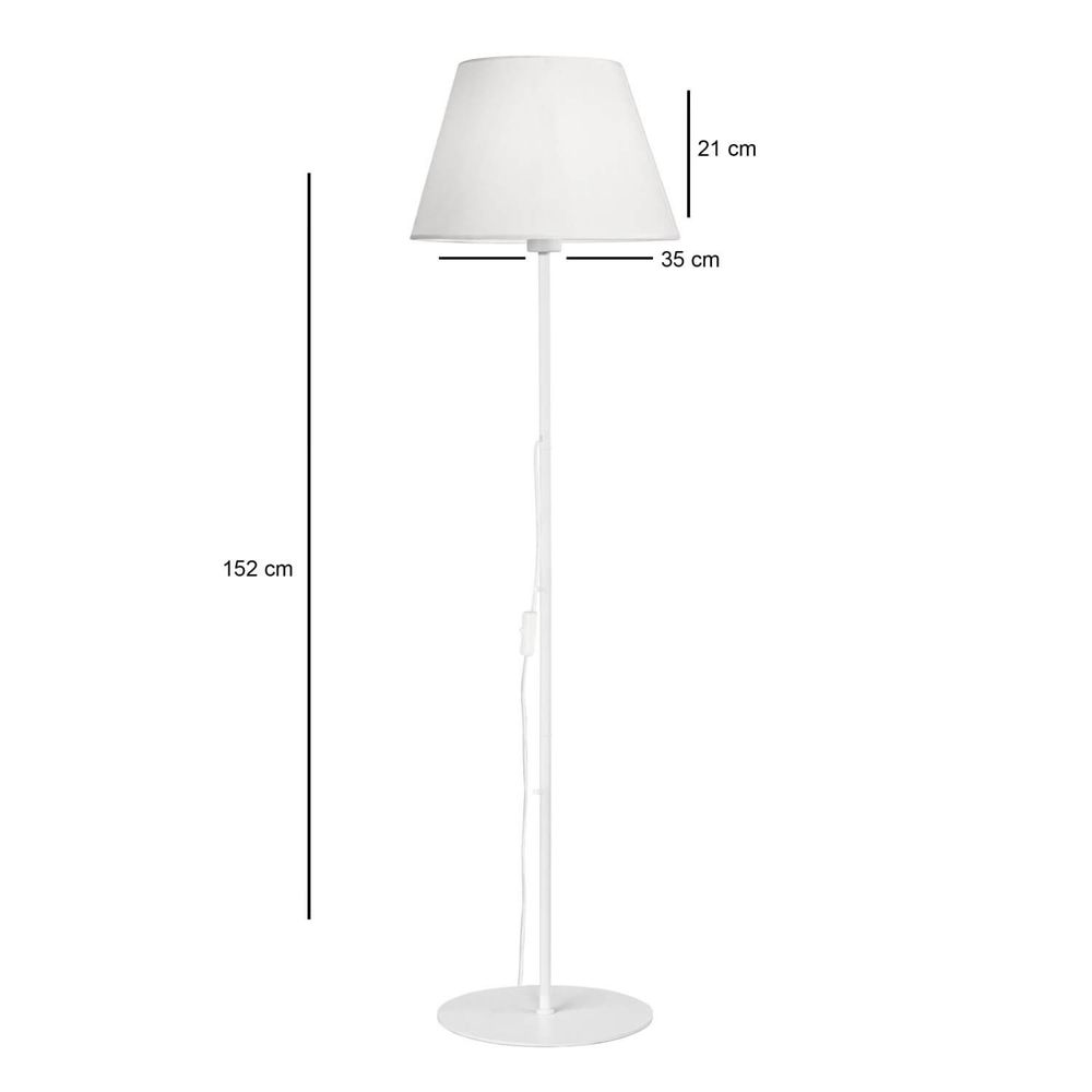 Podna Lampa 241562 - Bijela slika 5