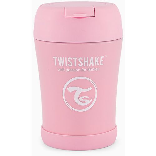 Twistshake termo posudica za hranu 350ml Pastel Pink slika 4