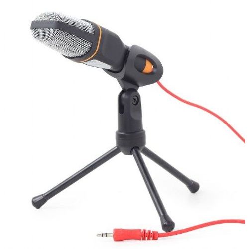 MIC-D-03 Gembird mikrofon sa tripodom 3,5mm black slika 1