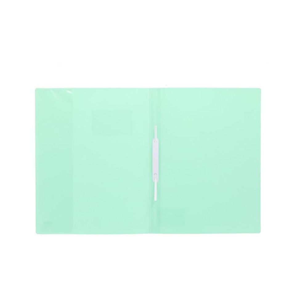 TipTop Office Fascikla sa Mehanikom & Prozor za karticu, A4 PP, Pastel Zelena slika 2
