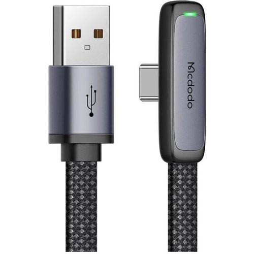 MCDODO CA-3340 KABL USB NA TIP-C UGAO 90', 6A 100W, Dužina 1,2m slika 1