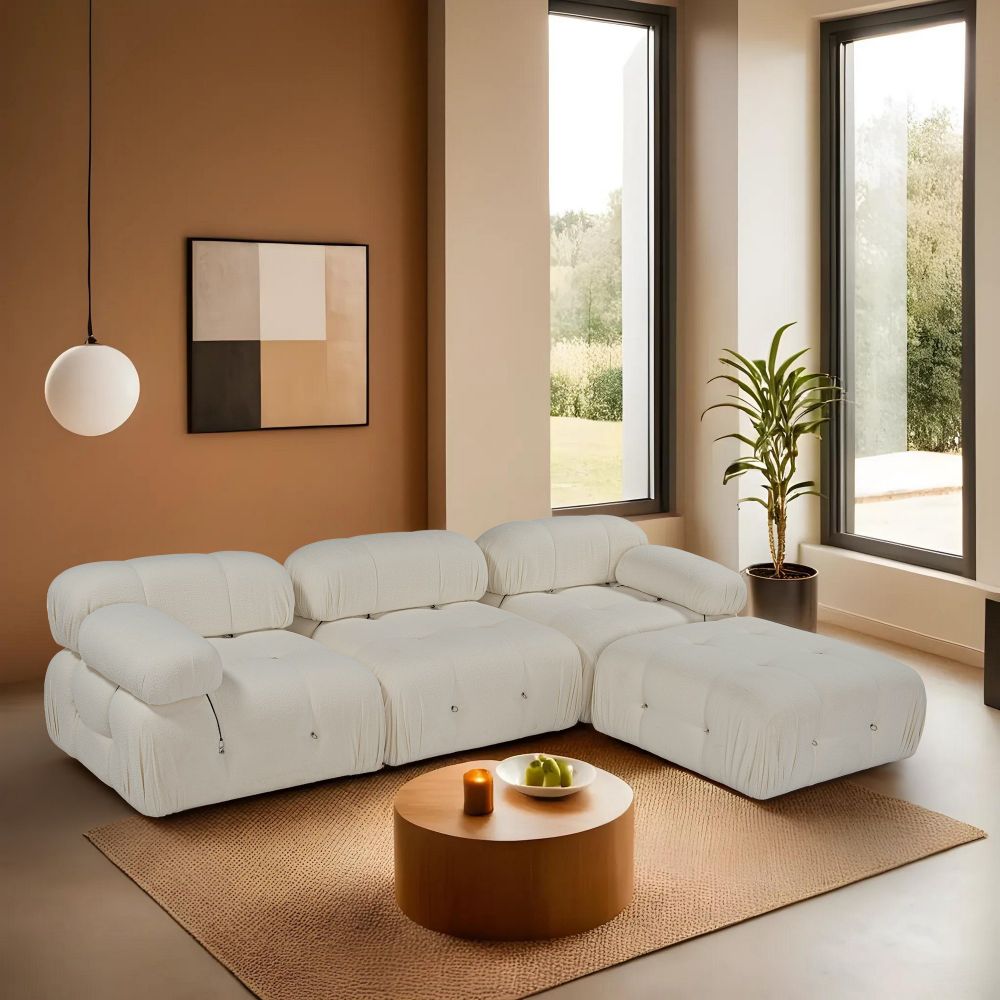 Bež Kutna Sofa Bubble L1-O1-1R-PUF slika 2