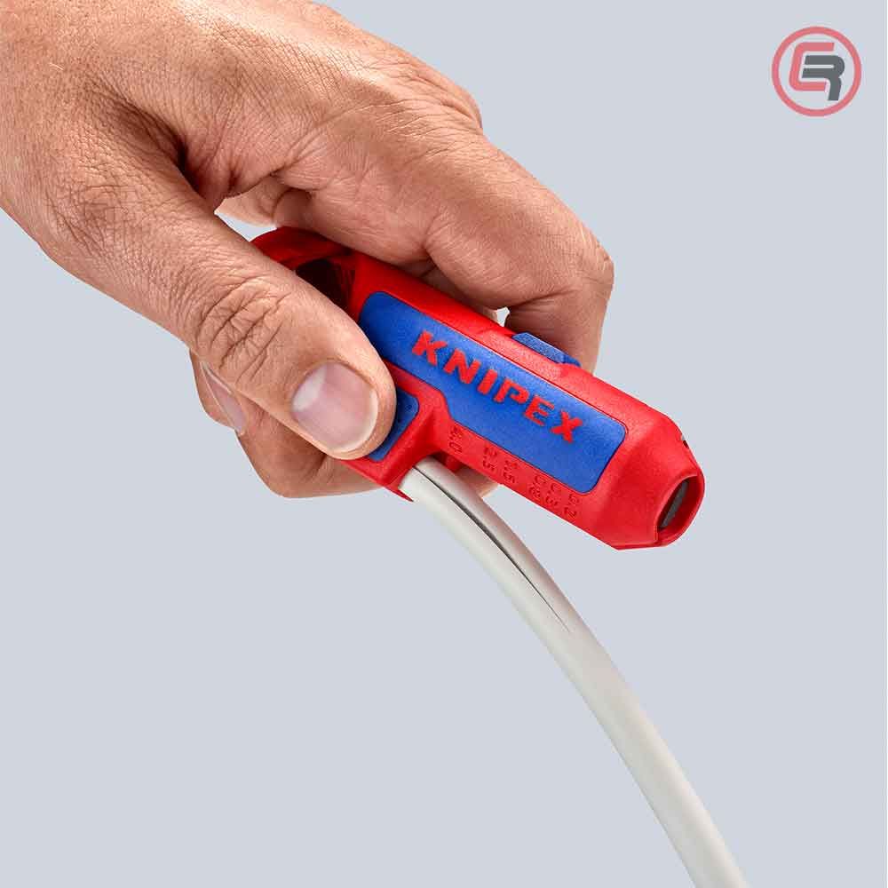 Knipex Skidač Izolacije Univerzalni ErgoStrip fi 8-13 mm Za Ljevake - 16 95 02 SB slika 5
