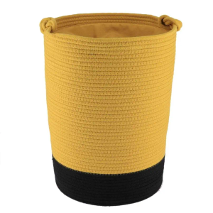 Tendance pletena košara 50x33,5 cm, žuta crna