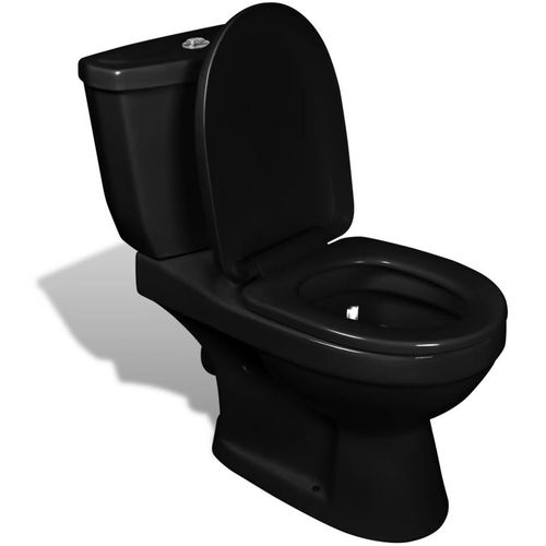 Toaletna školjka sa cisternom crna slika 7
