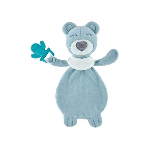 Babyjem Igračka Sweet Bear Sa Glodalicom  - Green 0M+ slika 1