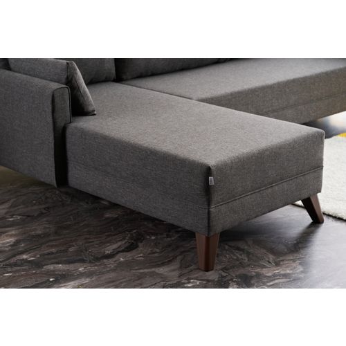 Bella Corner Sofa Left - Anthracite Anthracite Corner Sofa slika 3