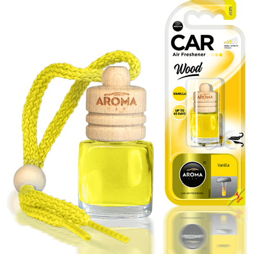 Aroma Car Miris za auto WOOD Vanilla 6ml slika 1