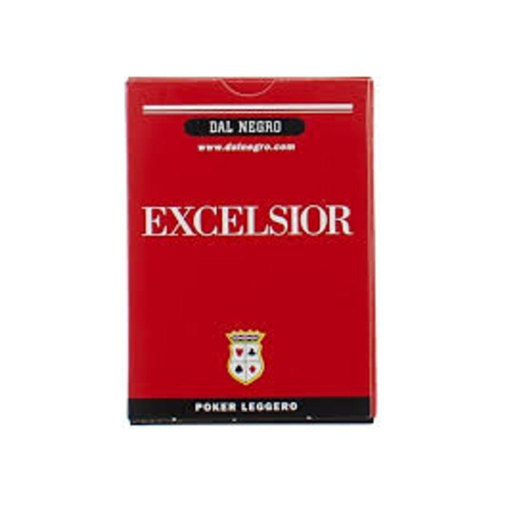 Karte poker Dal Negro Excelsior Rosso slika 1