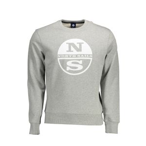 NORTH SAILS SWEATSHIRT WITHOUT ZIP MAN GRAY