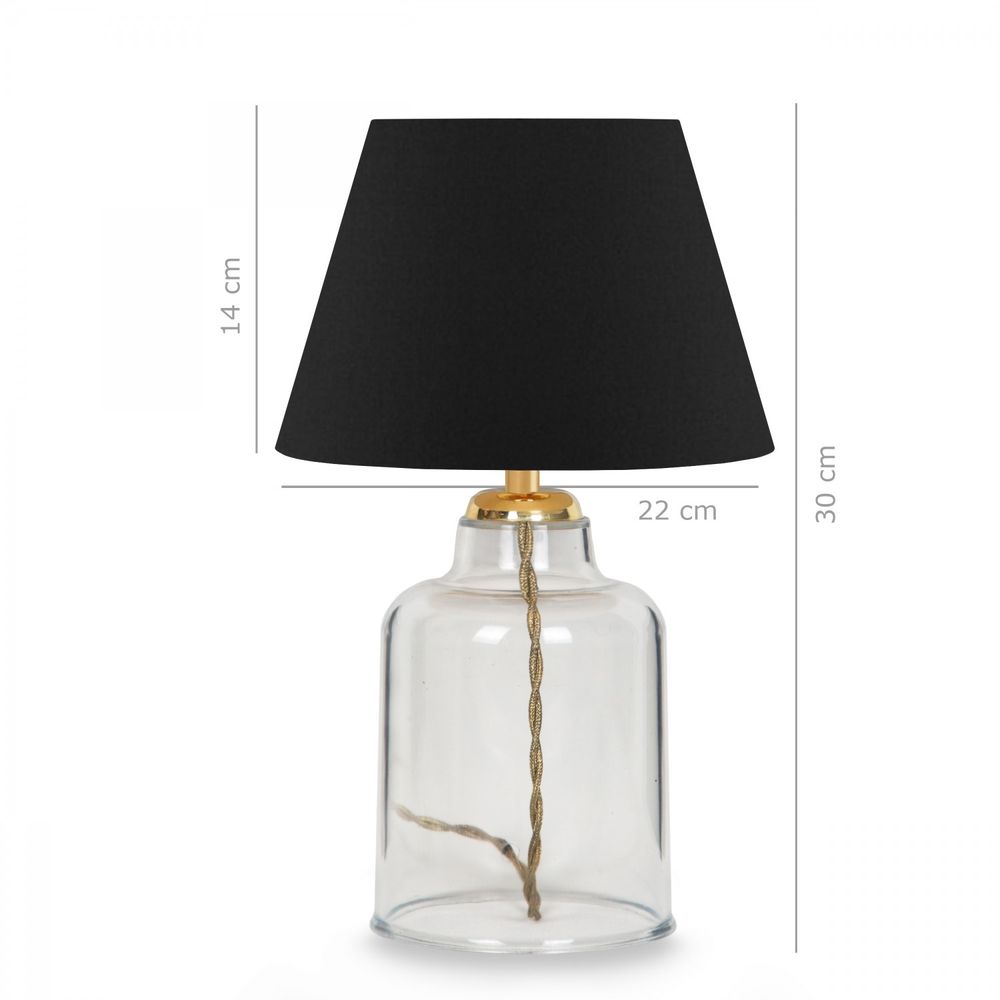 Crna AYD-2779 Abažur Lampa slika 4