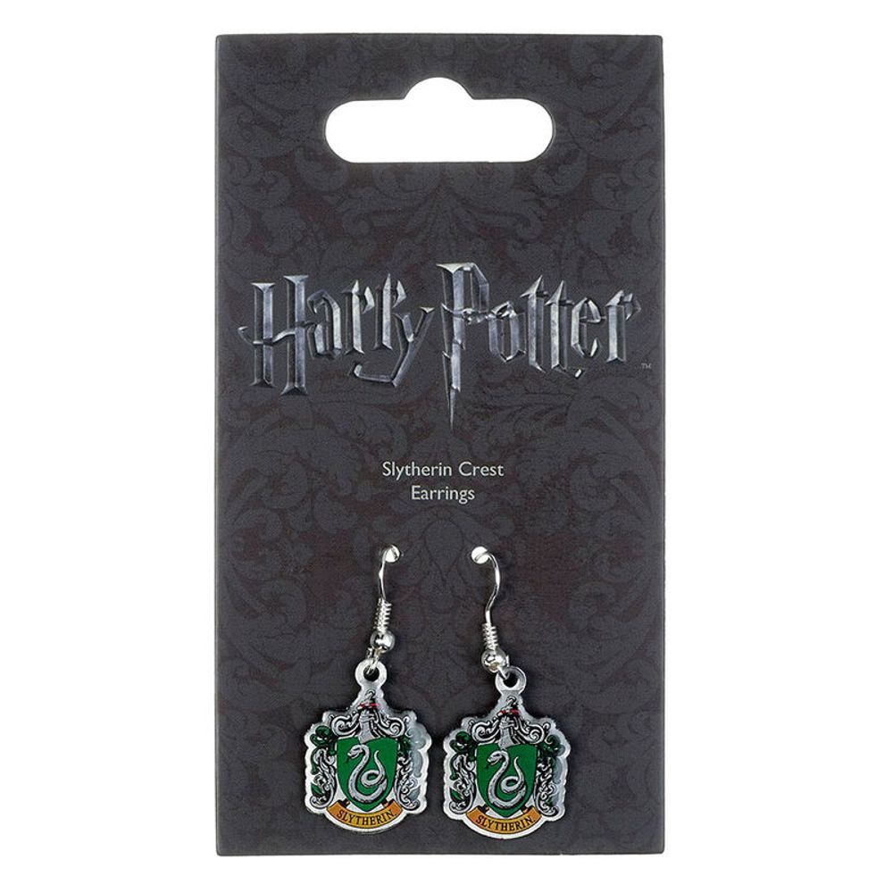 Harry Potter Slytherin Crest naušnice slika 3