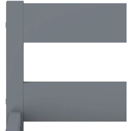 Okvir za krevet s 2 ladice sivi 90 x 200 cm masivna borovina slika 53