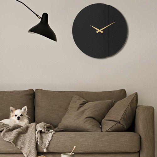 Wallity Ukrasni metalni zidni sat Block Metal Wall Clock - APS096 slika 3