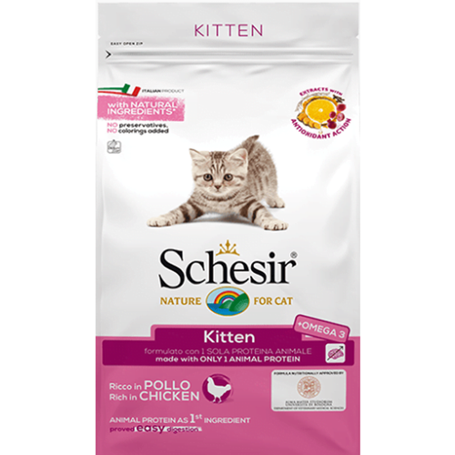 Schesir Dry Kitten 1.5 kg slika 1