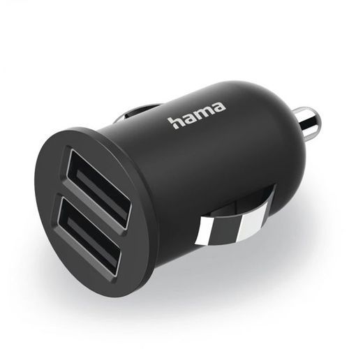 Hama auto punjac sa dva USB porta, 2.4A slika 1