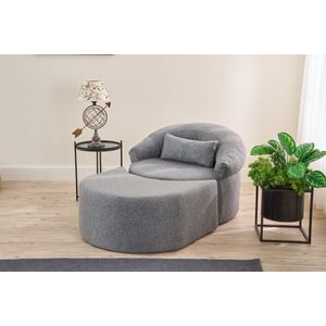 Jednosjed Sofa-krevet Pitta u sivoj boji