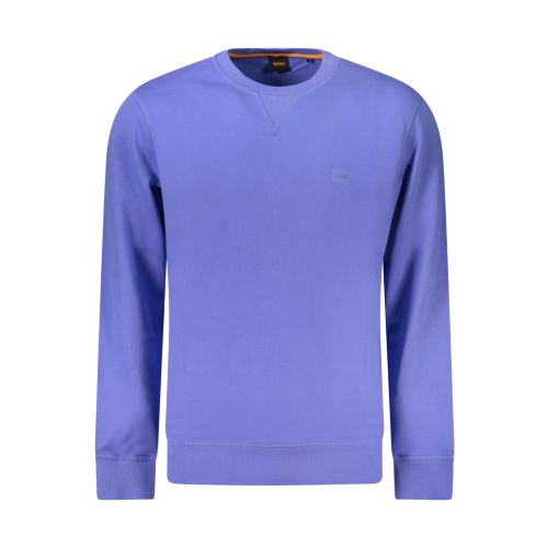 HUGO BOSS MEN'S ZIP-UP SWEATSHIRT BLUE slika 1