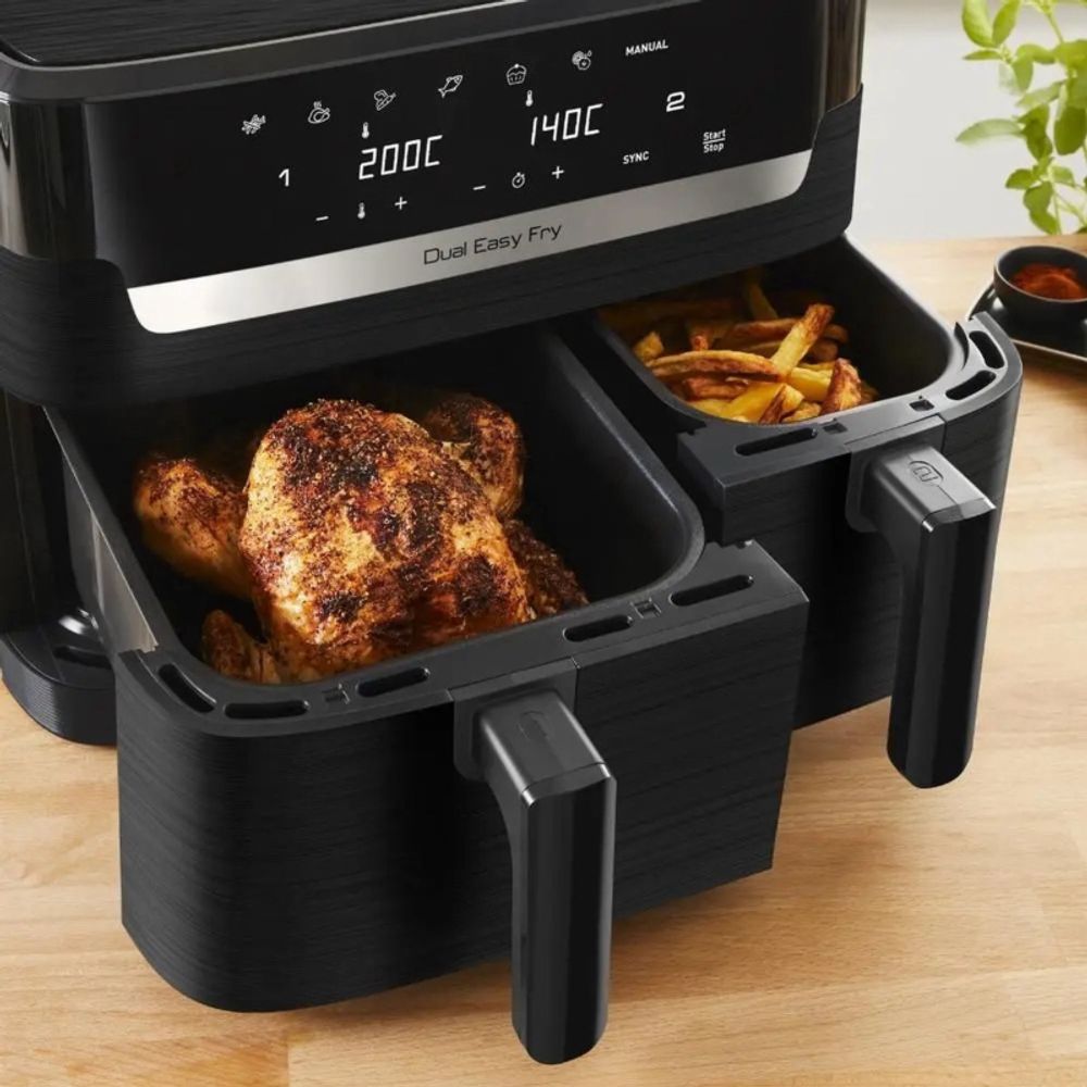 Tefal friteza Dual Easy Fry EY901N10 slika 4