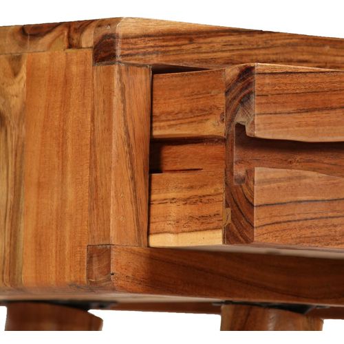 Konzolni stol od masivnog bagremovog drva 118 x 30 x 80 cm slika 26