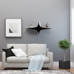 Susen - Black Black
White Wall Shelf