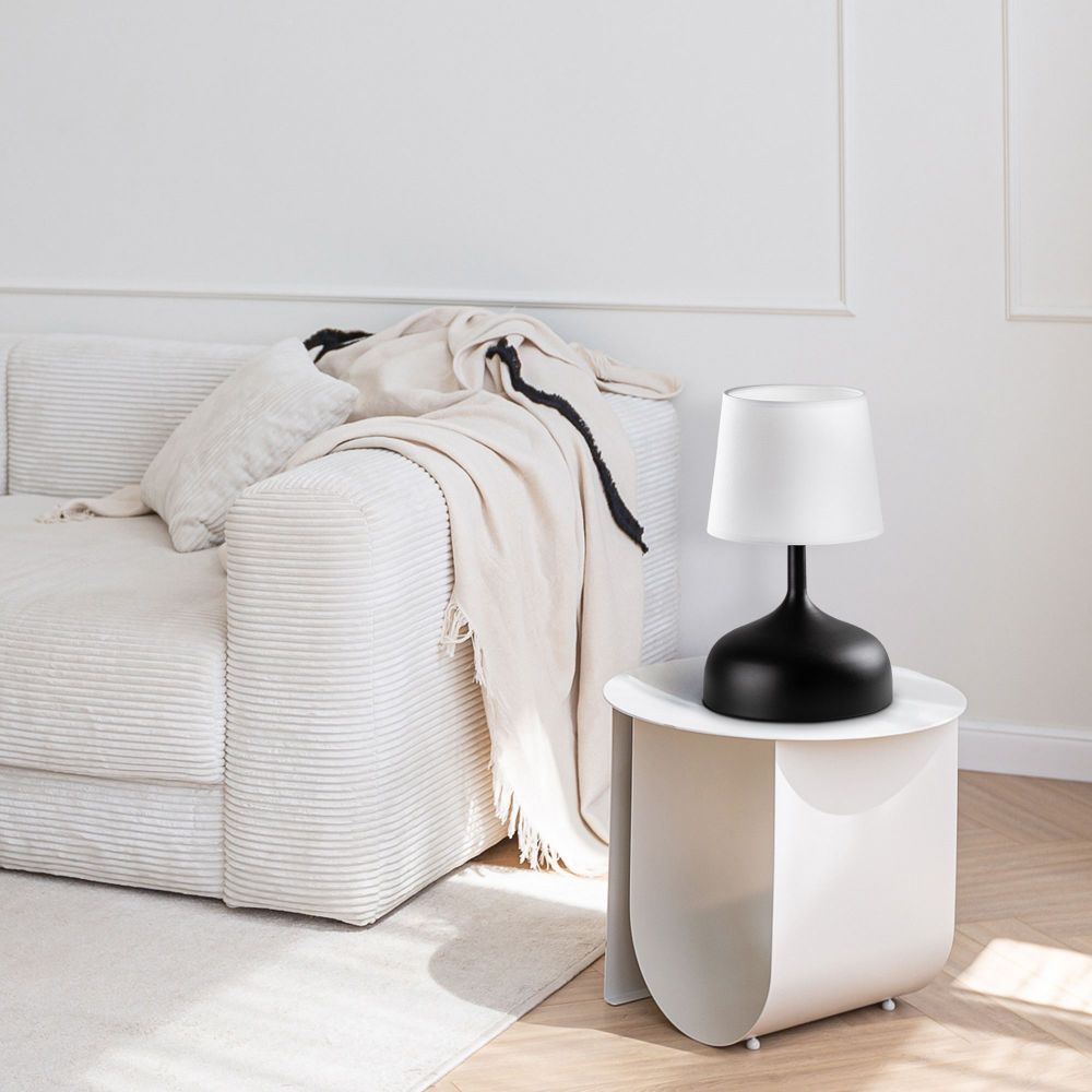 Bulbous - Crna i Bijela Stolna Lampa 15453 slika 2