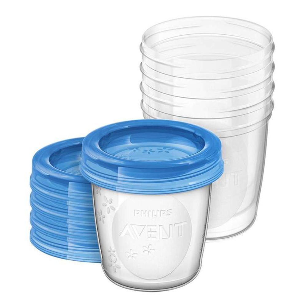 Philips Avent Posudice sa poklopcem Via A5 SCF619/05 180ml/5kom slika 1
