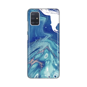 Torbica Silikonska Print za Samsung A515F Galaxy A51 Blue Marble