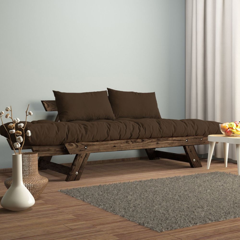 Dvosjed sofa CPT8120-210 - boje: Orah, Smeđa Bašta slika 3
