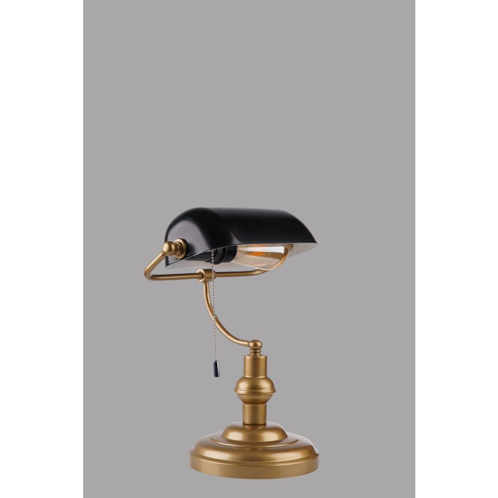 Crna Zlatna Stolna Lampa 8897-7 slika 4