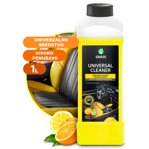 Grass UNIVERSAL CLEANER - Univerzalno sredstvo za čišćenje enterijera automobila - 1L slika 1