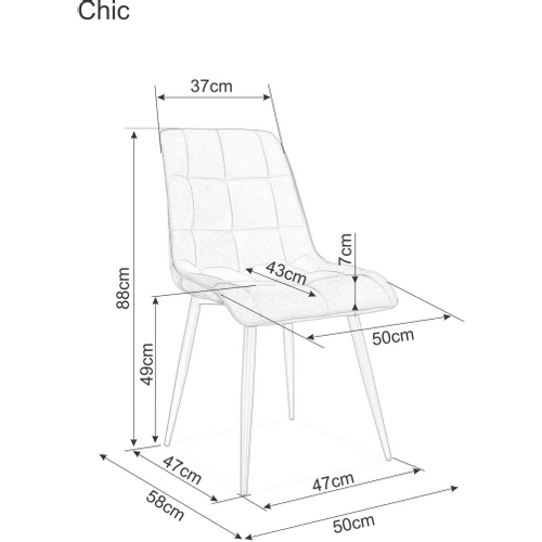 Stolica CHIC  slika 2