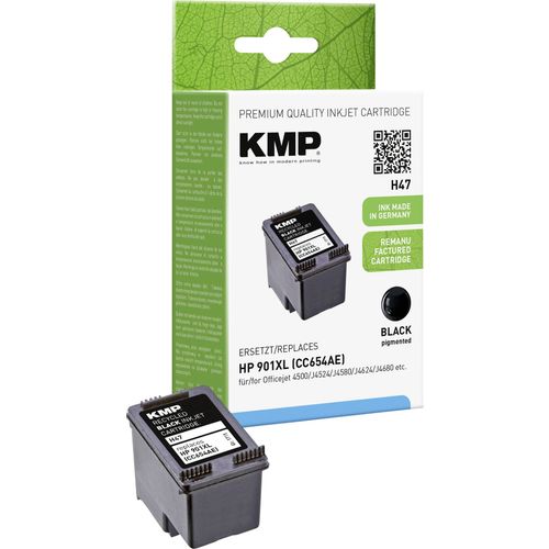 KMP tinta zamijenjen HP 901XL kompatibilan  crn H47 1711,4541 slika 3