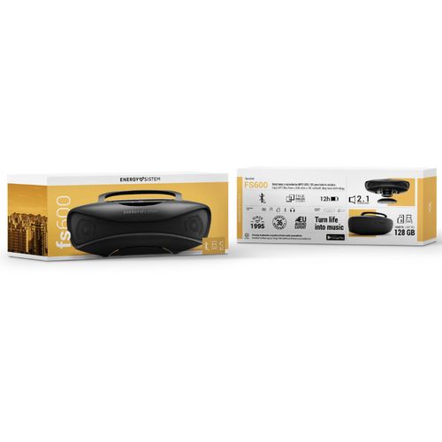ENERGY SISTEM Speaker FS600 portable zvučnik crni slika 3