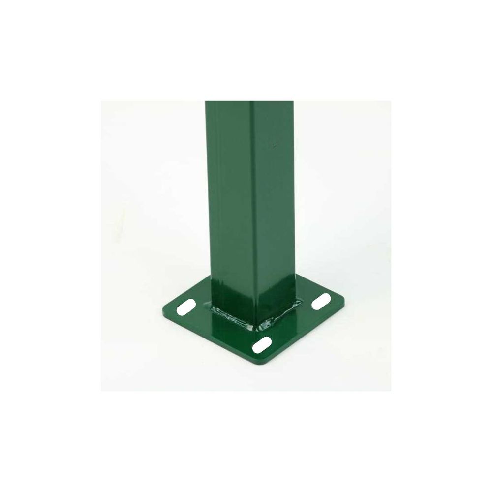 Stub plastificirani s čepom, 85cm, zeleni slika 2