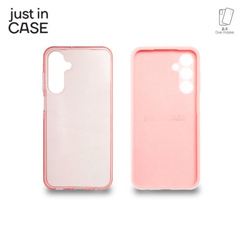 2u1 Extra case MIX paket maski za telefon Samsung Galaxy A25 PINK slika 3